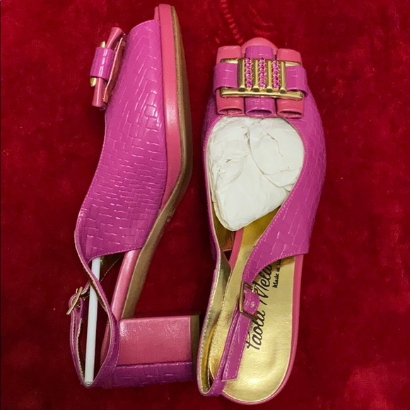 Paola Melani Italian Shoe &’ Bag Set - Size 40/9.5 - Picture 3 of 5